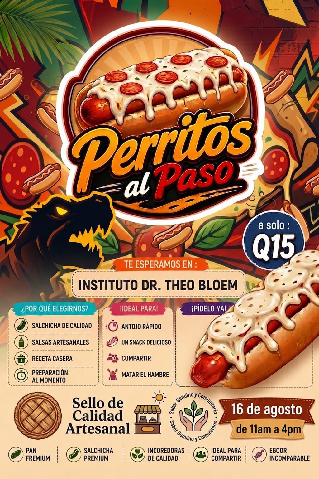 Afiche del evento Perritos al Paso